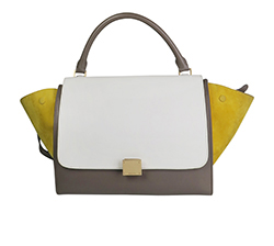 Trapeze, Leather, Grey/White/Yellow, F-MP-0123, S, 2